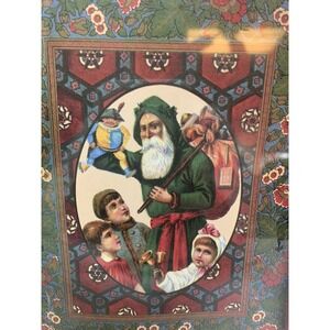 Vintage AGC 20 Christmas Holiday Cards & Envelopes Old Fashion St. Nick NEW